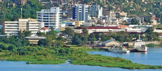 Mwanza city in Western Tanzania